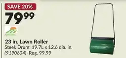 Princess Auto 23 in. Lawn Roller offer