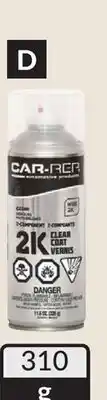 Princess Auto High Gloss Clear Coat Polyurethane 2K Epoxy Spray Primers or Spray Paints offer