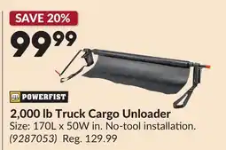 Princess Auto 2,000 lb Truck Cargo Unloader offer