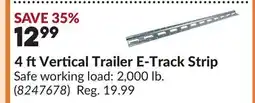 Princess Auto 4 ftVertical Trailer E-Track Strip offer