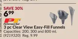 Princess Auto 3 pc Clear View Easy-Fill Funnels offer