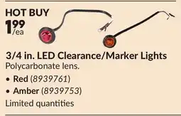 Princess Auto 3/4 in. LED Clearance/Marker Lights offer