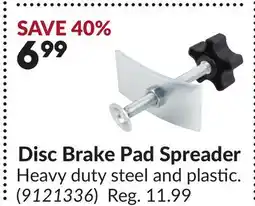 Princess Auto Disc Brake Pad Spreader offer