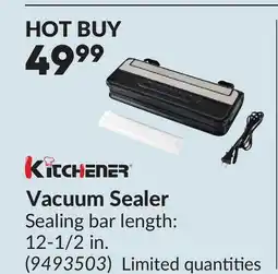 Princess Auto Vacuum Sealer offer