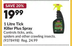 Princess Auto 1 Litre Tick Killer Plus Spray offer