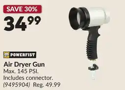 Princess Auto Air Dryer Gun offer
