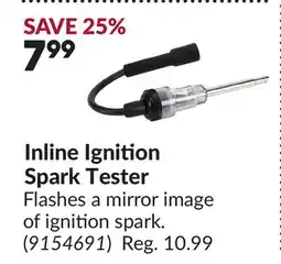 Princess Auto Inline Ignition Spark Tester Flashes a mir offer