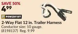 Princess Auto 2-Way Flat 12 in. Trailer Harness offer