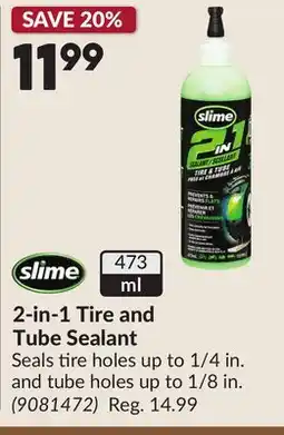 Princess Auto 2-in-1 Tire and Tube Sealant offer