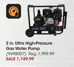 Princess Auto 2 in. Ultra High-Pressure Gas Water Pump offer