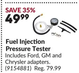 Princess Auto Fuel Injection Pressure Tester offer