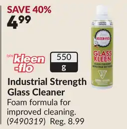Princess Auto Industrial Strength Glass Cleaner offer