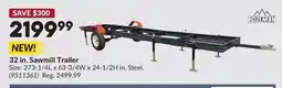 Princess Auto 32 in. Sawmill Trailer offer