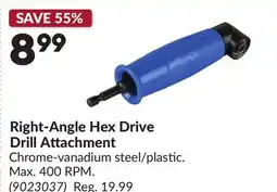 Princess Auto Right-Angle Hex Drive Drill Attachment offer