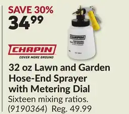 Princess Auto 32 oz Lawn and Garden Hose-End Sprayer with Metering Dial offer