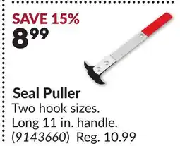 Princess Auto Seal Puller offer