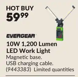 Princess Auto 10W 1,200 Lumen LED Work Light offer