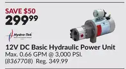 Princess Auto 12V DC Basic Hydraulic Power Unit offer