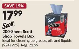 Princess Auto 200-Sheet Sco Shop Towels Box offer
