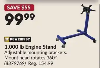Princess Auto 1,000 lb Engine Stand offer