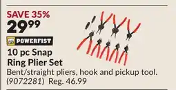 Princess Auto 10 pc Snap Ring Plier Set offer