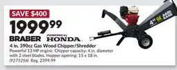 Princess Auto 4 in. 390cc Gas Wood Chipper/Shredder offer