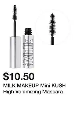 Sephora MILK MAKEUP Mini KUSH High Volumizing Mascara offer