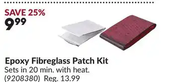 Princess Auto Epoxy Fibreglass Patch Kit offer