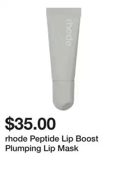 Sephora rhode Peptide Lip Boost Plumping Lip Mask offer