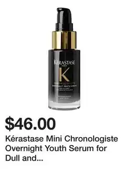 Sephora Kérastase Mini Chronologiste Overnight Youth Serum for Dull and Brittle Hair offer