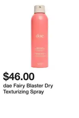 Sephora dae Fairy Blaster Dry Texturizing Spray offer