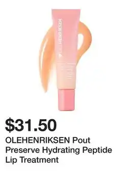 Sephora OLEHENRIKSEN Pout Preserve Hydrating Peptide Lip Treatment offer