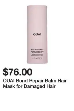 Sephora OUAI Bond Repair Balm Hair Mask for Damaged Hair offer