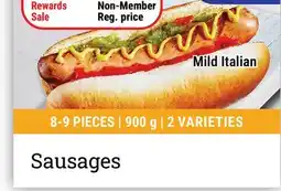 M & M Food Market Sausages offer