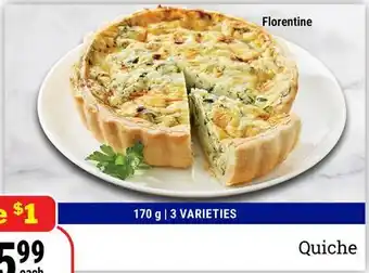 M & M Food Market Quiche offer