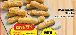 M & M Food Market Mozzarella Sticks offer