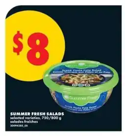 No Frills SUMMER FRESH SALADS offer