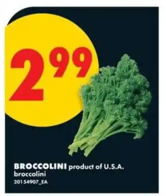 No Frills BROCCOLINI offer