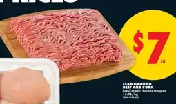 No Frills LEAN GROUND BEEF AND PORK offer