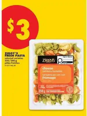 No Frills Ziggy's Fresh Pasta offer