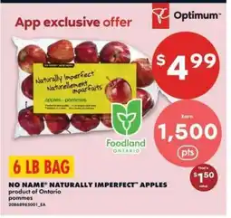 No Frills NO NAME Naturally Imperfect Apples offer