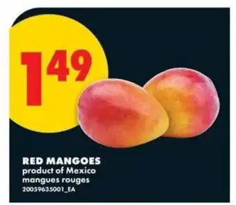 No Frills Red Mangoes offer