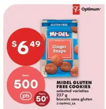 No Frills MIDEL GLUTEN FREE COOKIES offer
