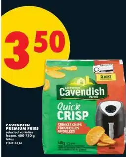 No Frills Cavendish Premium Fries offer