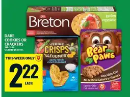 Food Basics DARE COOKIES or CRACKERS offer