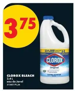 No Frills CLOROX BLEACH offer