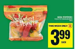 Food Basics MINI PEPPERS offer