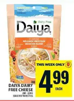 Food Basics DAIYA DAIRY FREE CHEESE offer