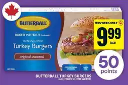 Food Basics BUTTERBALL TURKEY BURGERS offer
