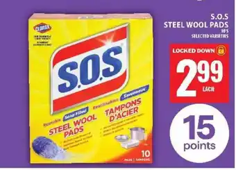 Food Basics S.O.S Steel Wool Pads offer